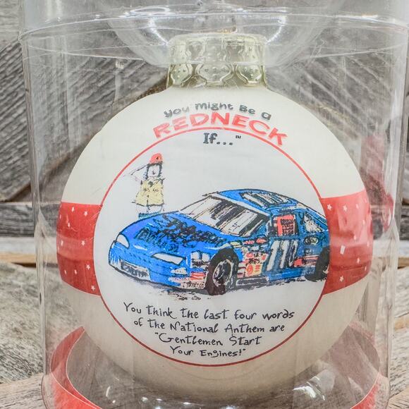 2005 Vintage-You Might Be A Redneck-Jeff Foxworthy Ornaments-Comes As Set of 2 - Picture 4 of 10